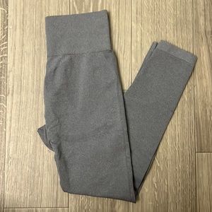 Butt Lifting Seamless Gray Leggings